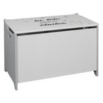 Paris Prix Coffre à Jouets  Tête dans les Étoiles  60cm Gris