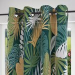 SOLEIL D'OCRE Voile à oeillets pur coton 135x250 cm TANZANIE, par Soleil d'Ocre