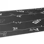 Paris Prix Chemin de Table Jetable  Joli Design  40cmx3m Noir
