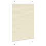 Voir la diapositive 4 : VIDAXL Store plisse creme 95x150 cm largeur du tissu 94,4 cm polyester