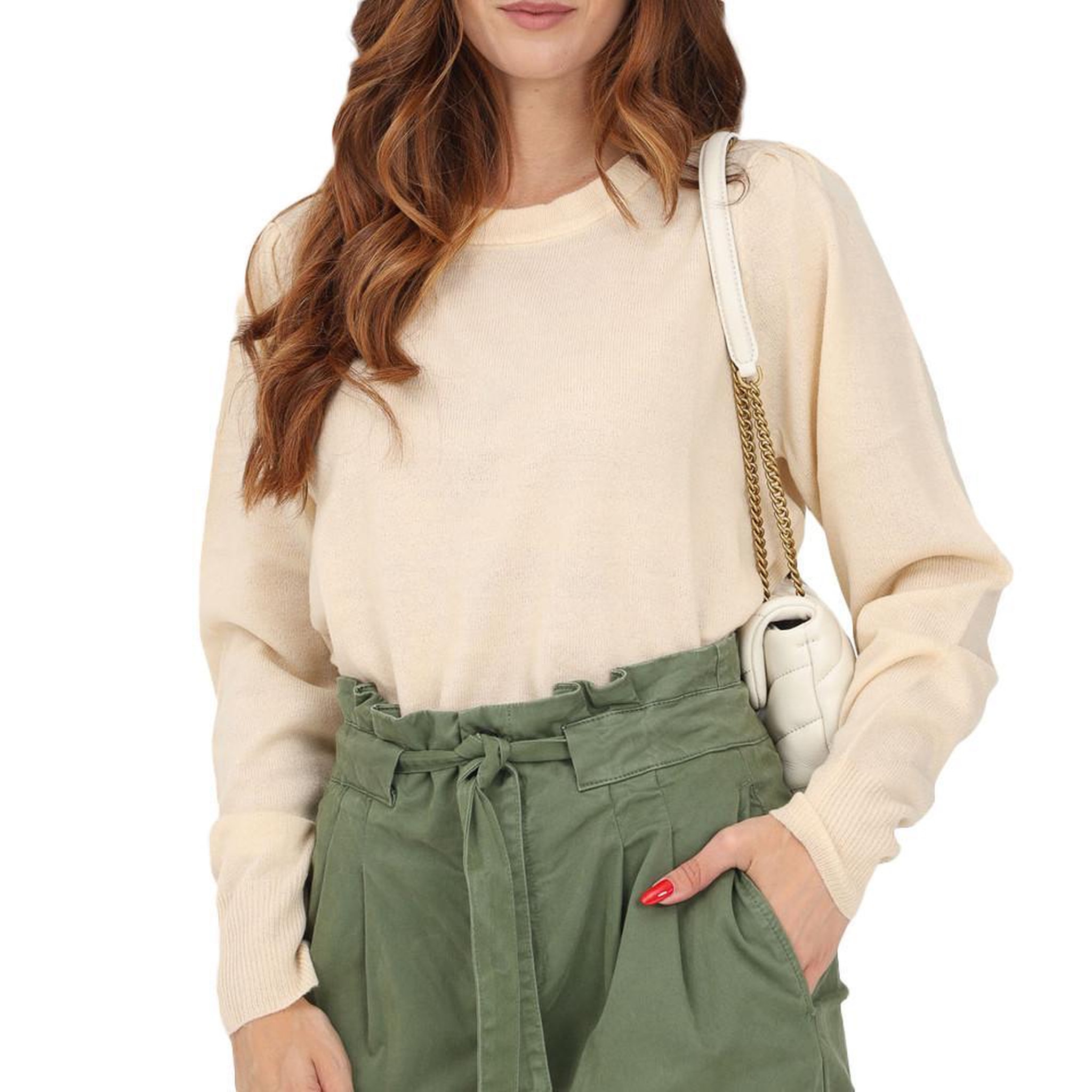 Voir la diapositive 1 : JACQUELINE DE YONG Pull Beige Femme JDY Laura Knt