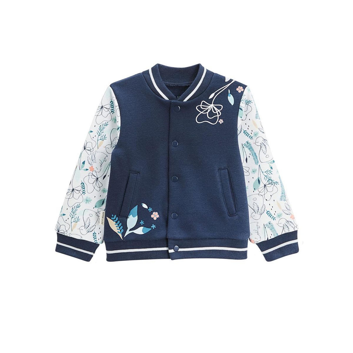 Petit Béguin Veste teddy bébé en molleton Misscerise