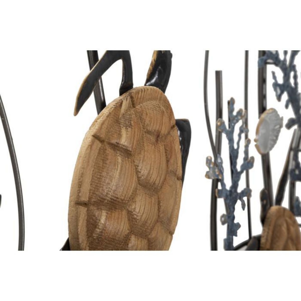 Paris Prix Décoration Murale en Métal  Turtle  132cm Multicolore