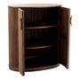 Voir la diapositive 5 : Paris Prix Buffet 2 Portes & 3 Niveaux  Reyi  101cm Marron
