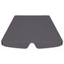Voir la diapositive 4 : VIDAXL Toit rechange balançoire anthracite 188/168x145/110 cm