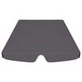Voir la diapositive 4 : VIDAXL Toit rechange balançoire anthracite 188/168x145/110 cm