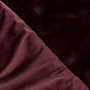Voir la diapositive 2 : ATMOSPHERA Plaid Imitation Fourrure  Nouvelle Orléans  125x150cm Prune
