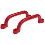 Voir la diapositive 4 : VIDAXL Sièges de balançoire avec cordes 2 pcs bleu 37x15 cm PE