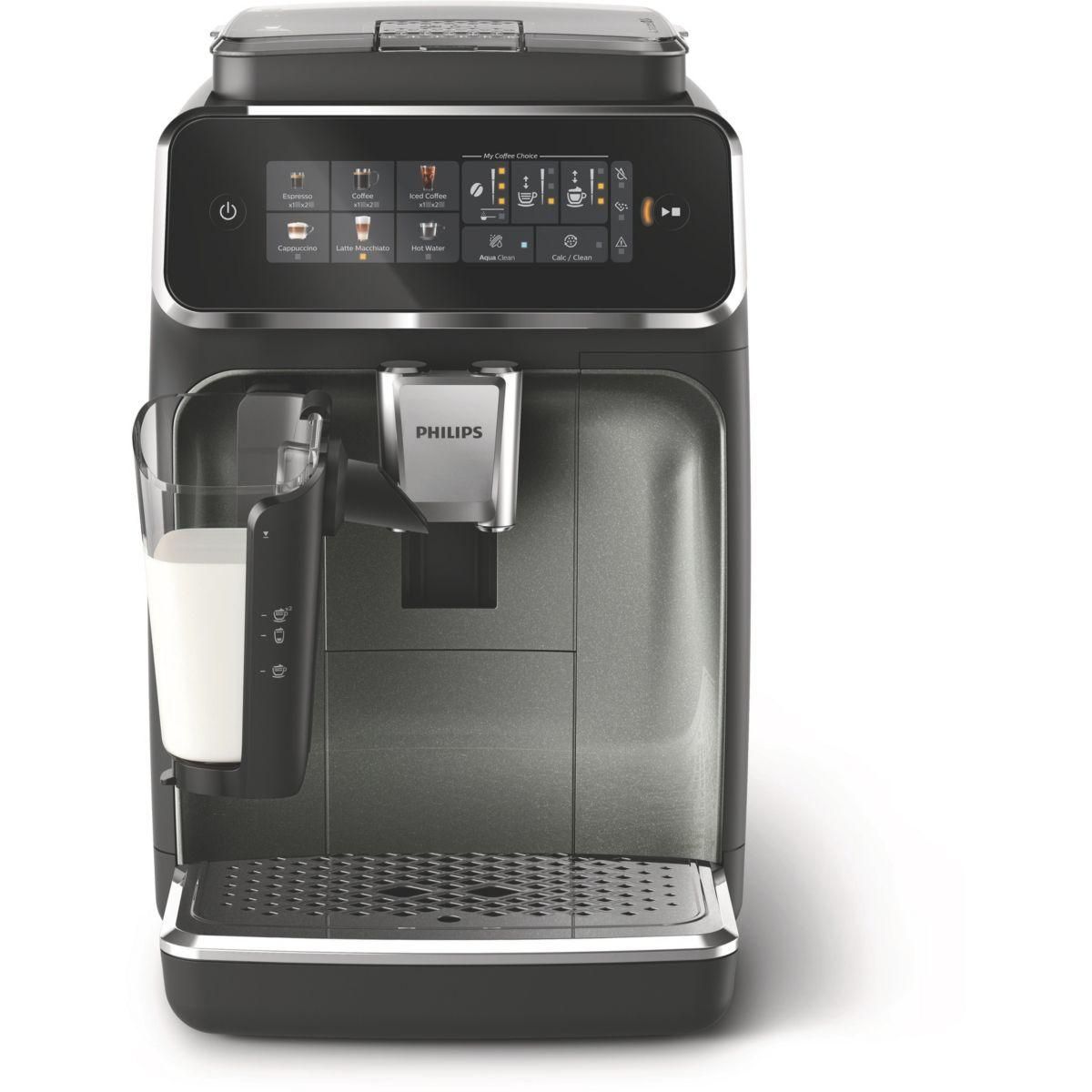 Philips Expresso Broyeur LatteGo Silent Brew EP3349/70