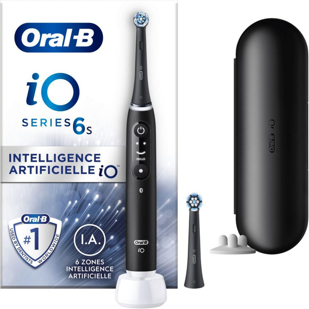 ORAL B Brosse à dents électrique IO6s Black Lava