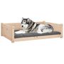Voir la diapositive 4 : VIDAXL Lit pour chien 105,5x75,5x28 cm Bois de pin solide