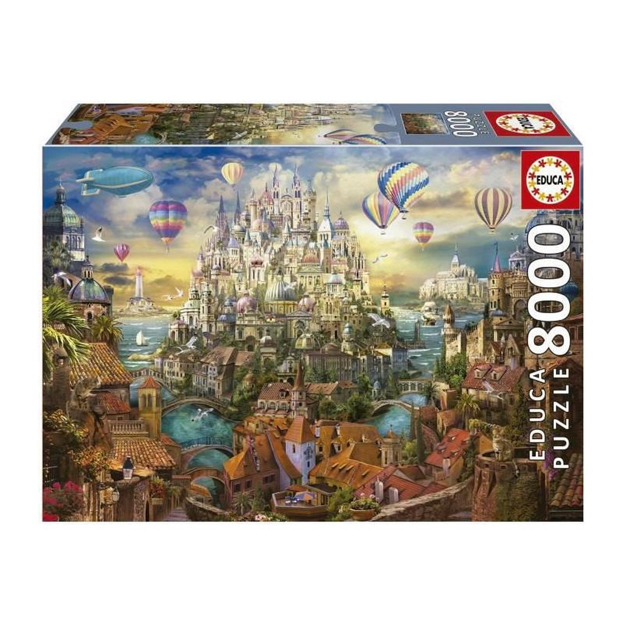 EDUCA VILLE DE ReVE - Puzzle de 8000 pieces