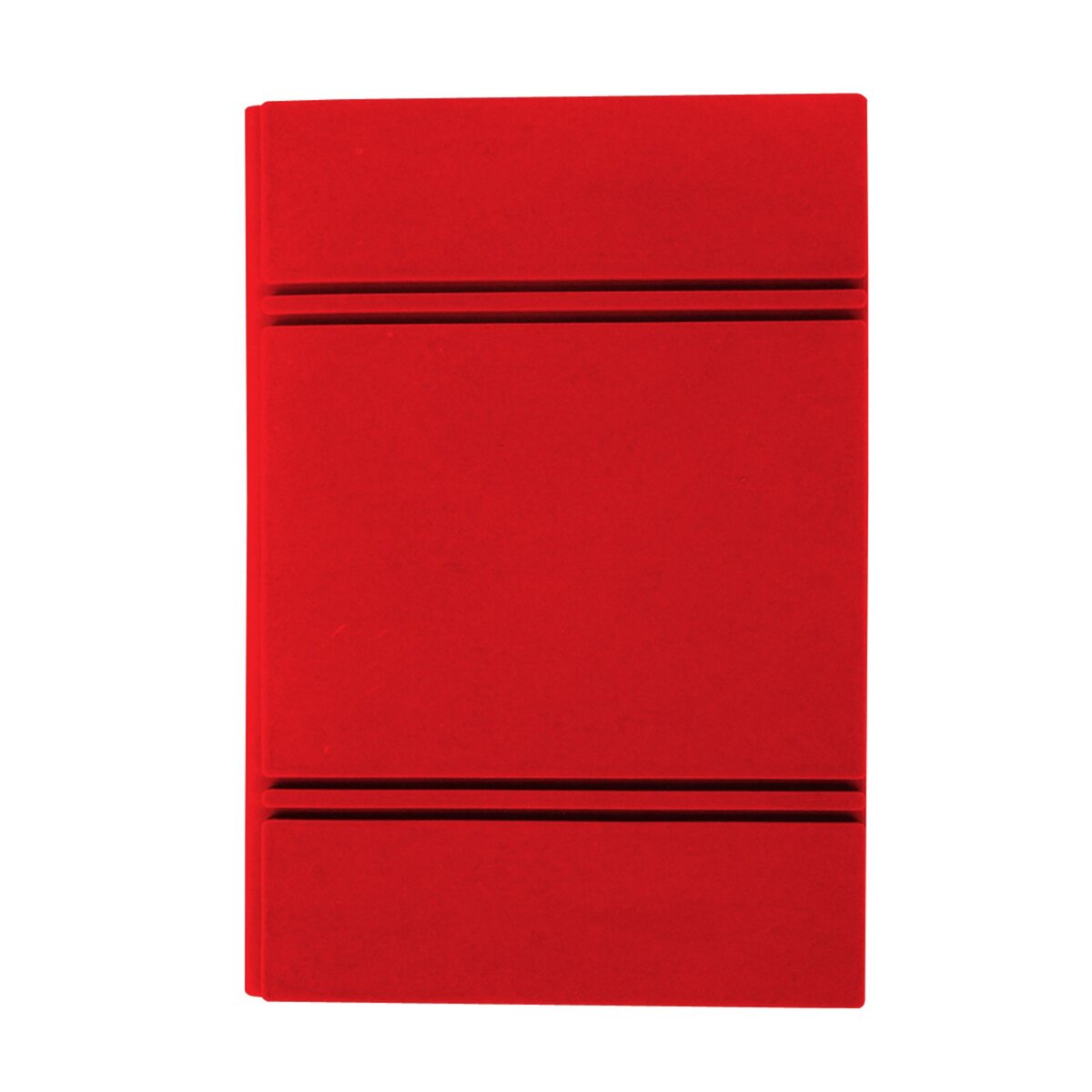 Carnet de note ligné 10x15cm rouge