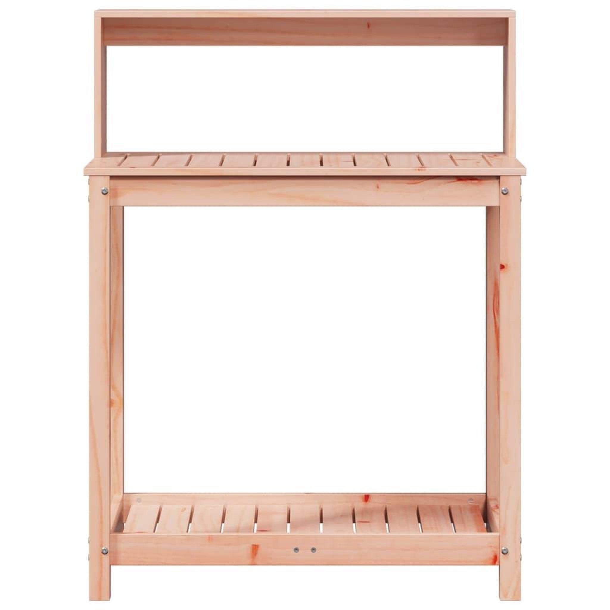Voir la diapositive 5 : VIDAXL Table de rempotage avec etageres bois massif de douglas