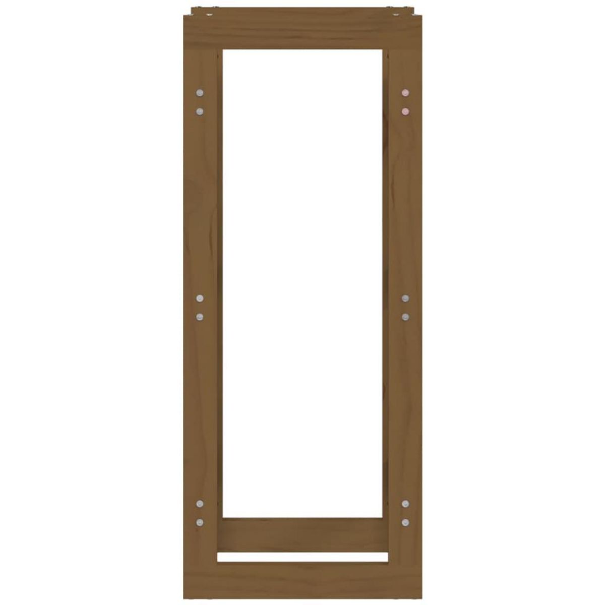 VIDAXL Support de bois de chauffage Marron miel 41x25x100cm Pin massif