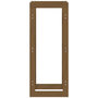 Voir la diapositive 5 : VIDAXL Support de bois de chauffage Marron miel 41x25x100cm Pin massif
