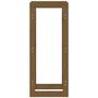 Voir la diapositive 5 : VIDAXL Support de bois de chauffage Marron miel 41x25x100cm Pin massif