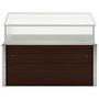 Voir la diapositive 3 : VIDAXL Serre Marron 100 x 100 x 85 cm Acier galvanise