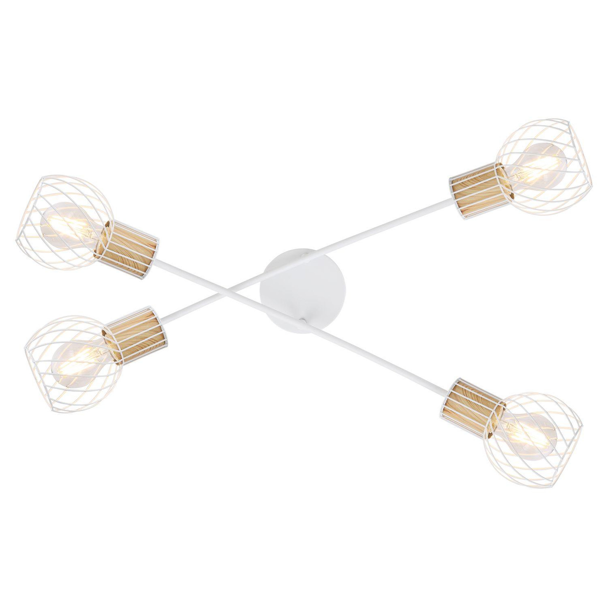 Voir la diapositive 2 : GLOBO Plafonnier design luise