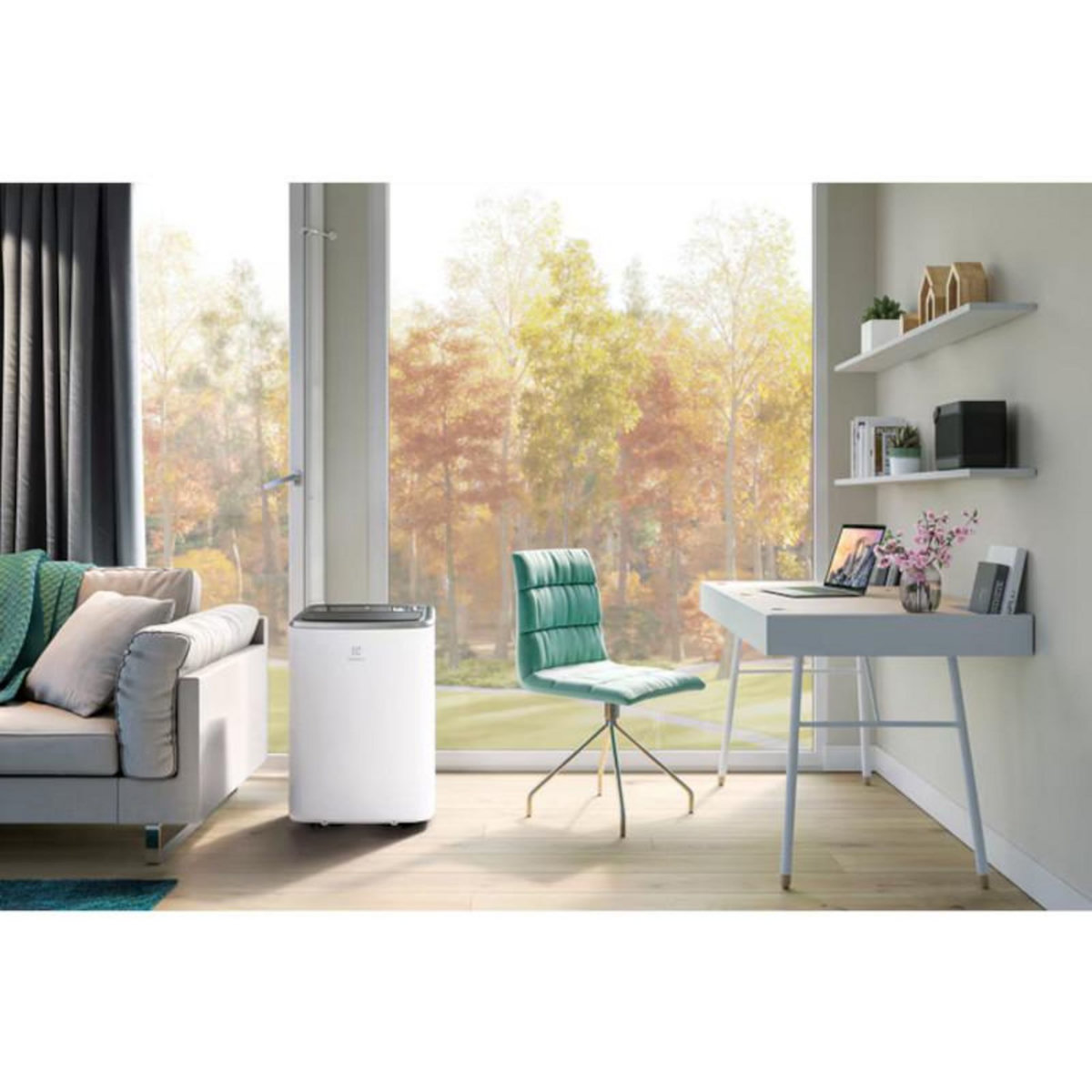 ELECTROLUX Climatiseur mobile 2600w 25m² blanc - exp26u538cw