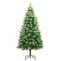 Voir la diapositive 2 : VIDAXL Sapin de Noël artificiel a charnieres avec support 210 cm