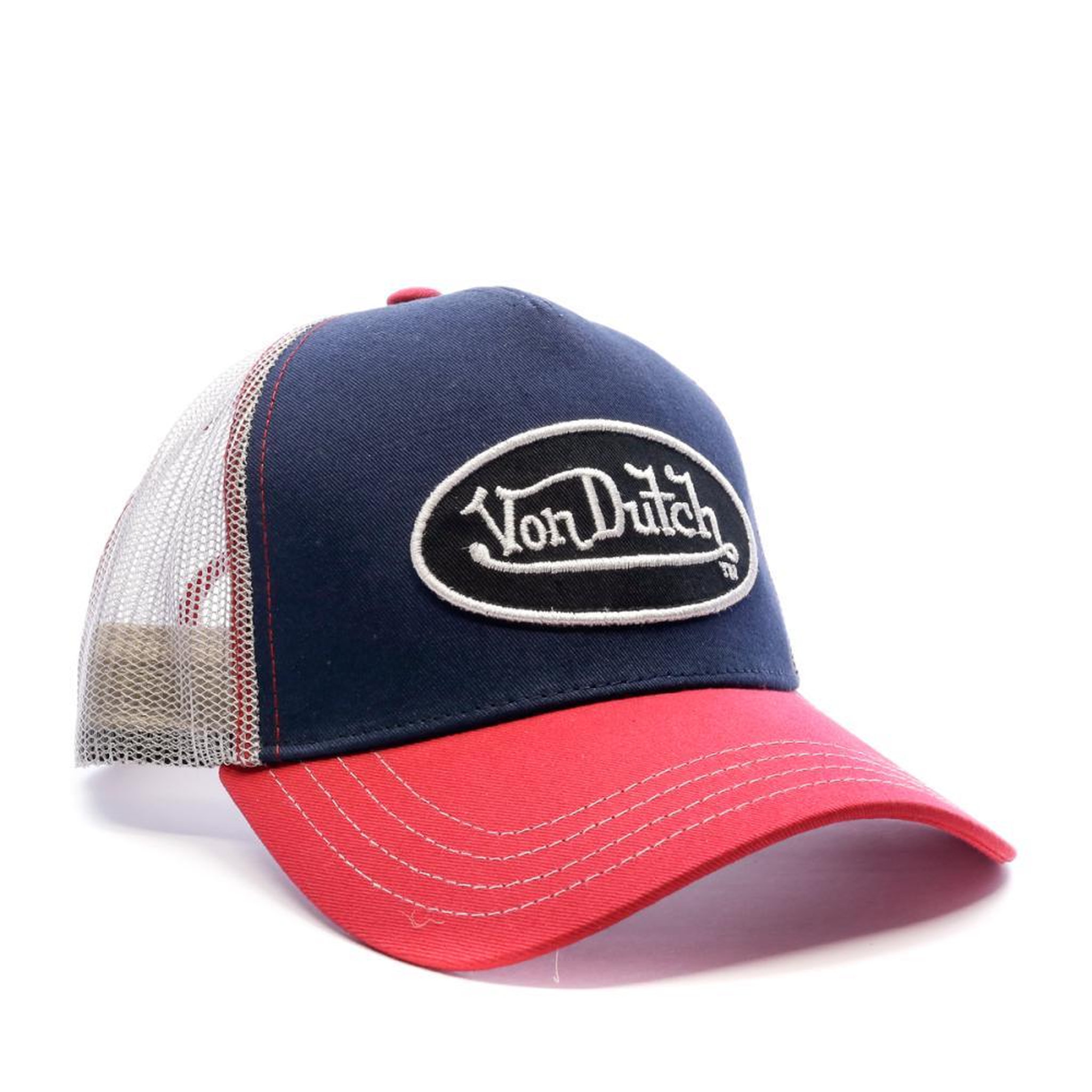 Voir la diapositive 2 : VON DUTCH Casquette Marine/Blanc/Rouge Homme Von Dutch TRUCK