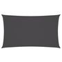 Voir la diapositive 2 : VIDAXL Voile de parasol tissu oxford rectangulaire 2x4,5 m anthracite