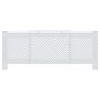 Voir la diapositive 3 : VIDAXL Cache-radiateur MDF Blanc 205 cm