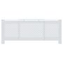 Voir la diapositive 3 : VIDAXL Cache-radiateur MDF Blanc 205 cm