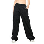 MONDAY PREMIUM Pantalon Cargo Noir Femme Monday Premium 3192. Coloris disponibles : Noir