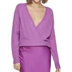 Vila Pull  Femme Vila Viril. Coloris disponibles : Violet
