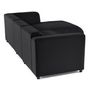 Voir la diapositive 6 : LISA DESIGN Suaro - canapé modulable d'angle droit 4 places en tissu texturé
