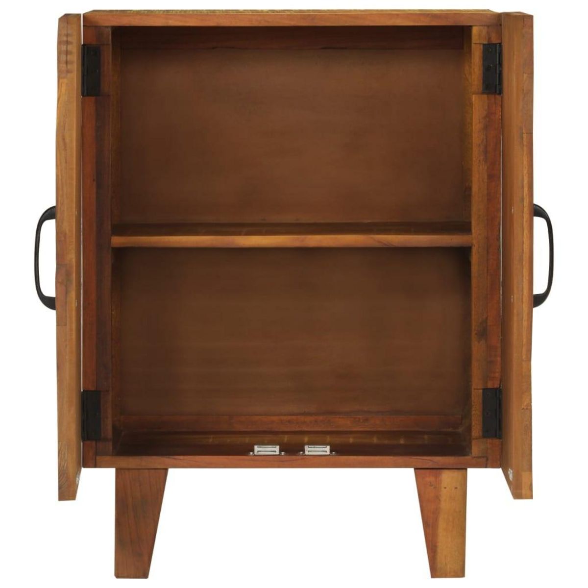 VIDAXL Buffet sculpte a la main 55x30x75 cm bois massif recuperation