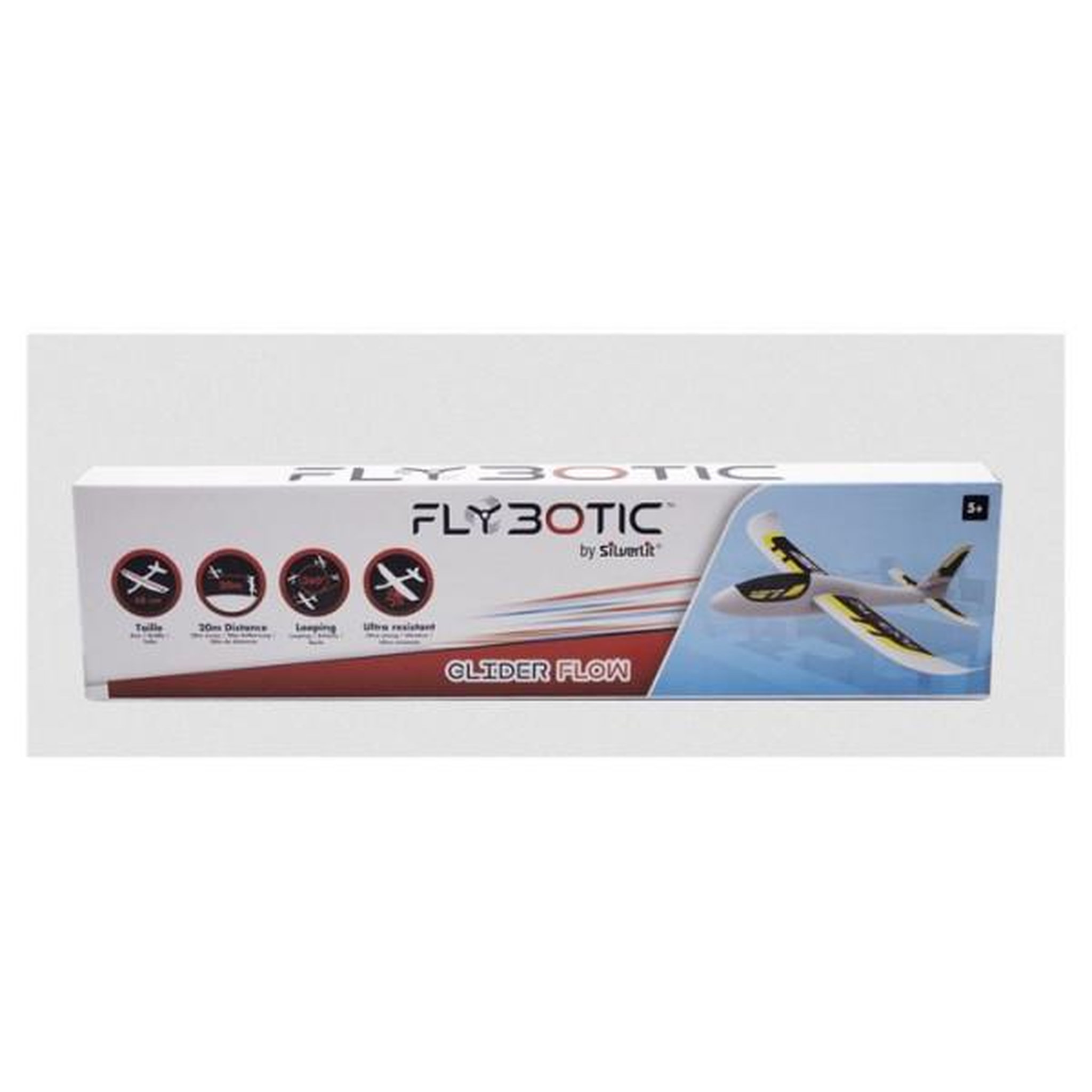Voir la diapositive 2 : SILVERLIT Avion Planeur - SILVERLIT - GLIDER FLOW - 50 cm - Loopings - Pour enfants des 5 ans