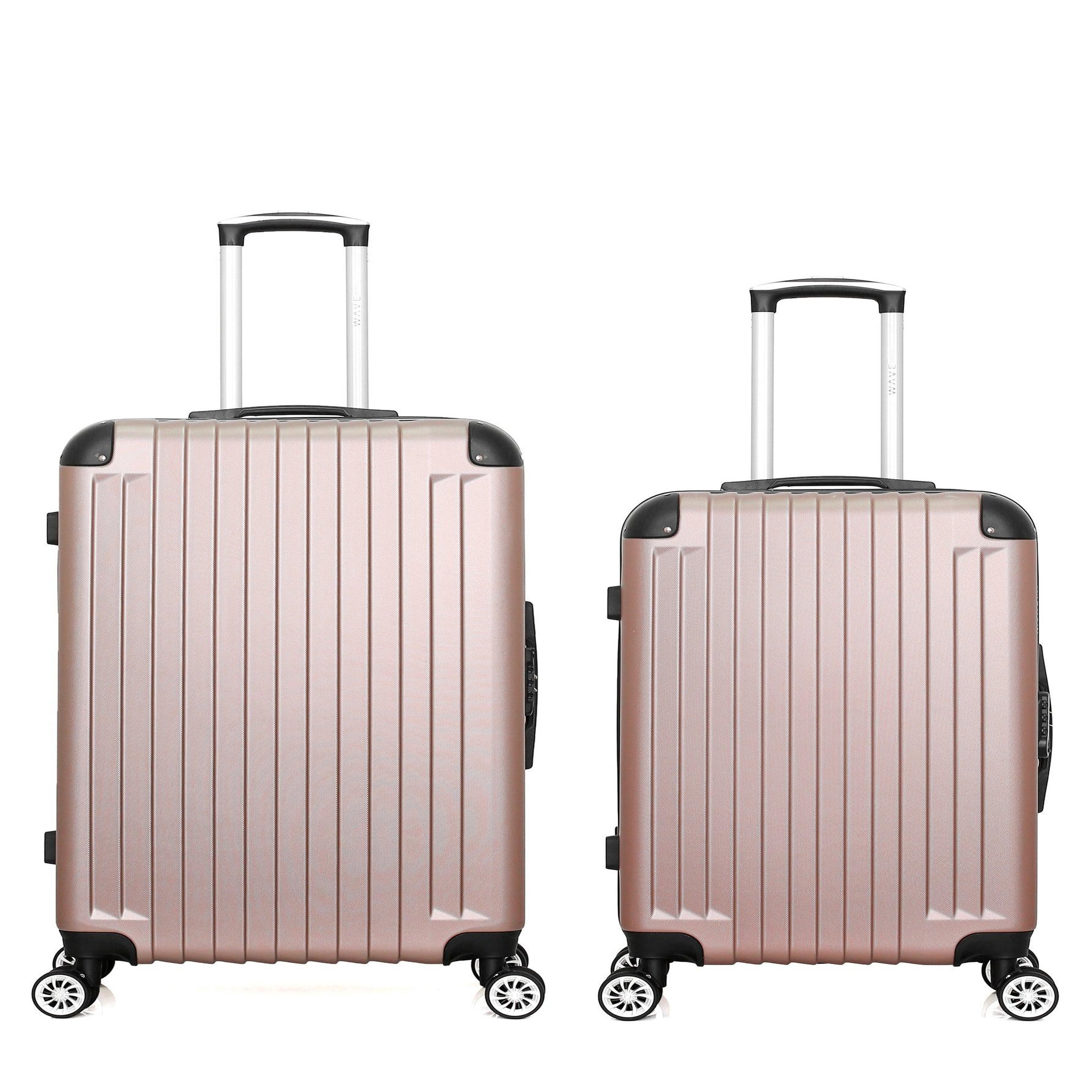 WAVE PARIS Wave paris - lot de 2 - valise grand format et valise weekend tage