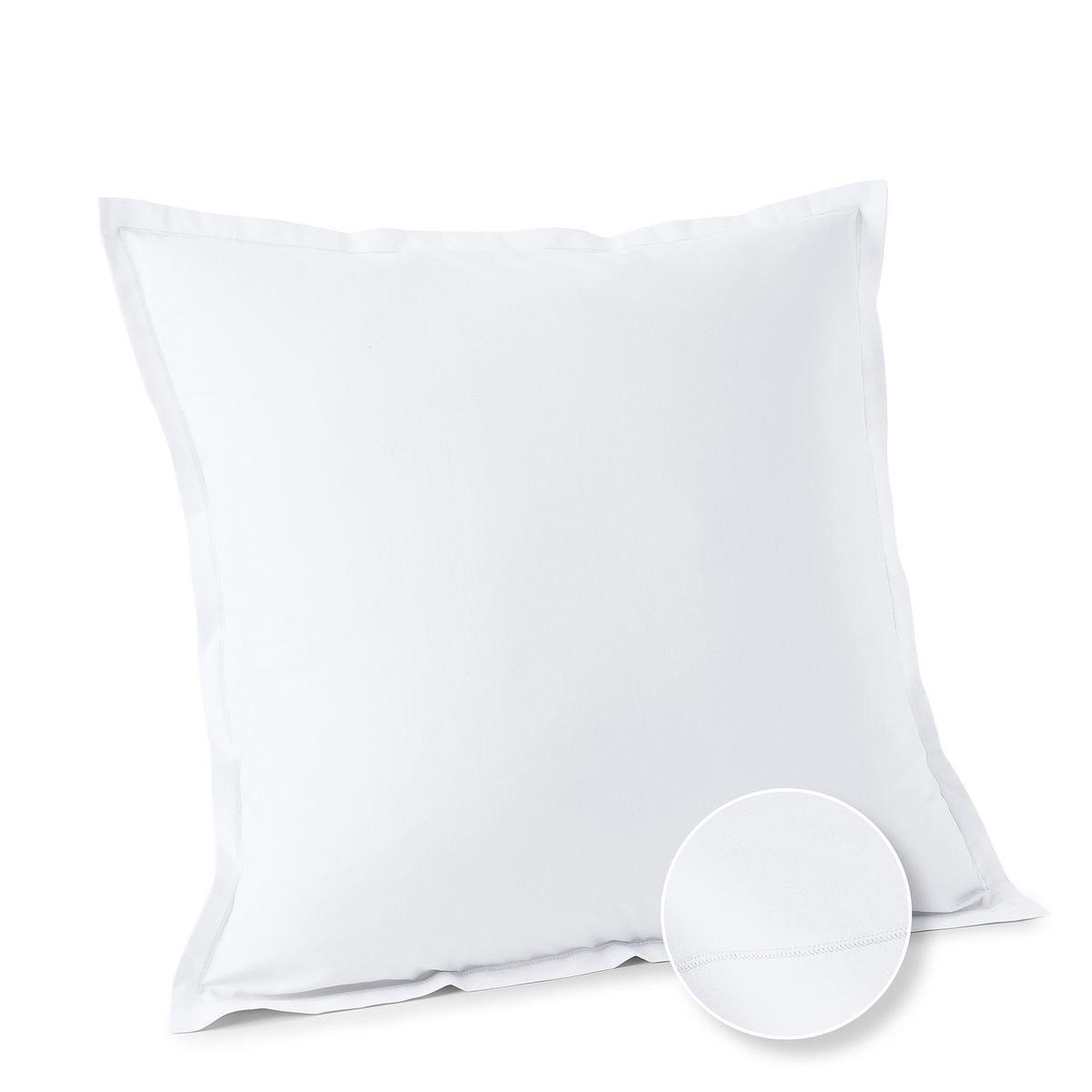 Voir la diapositive 1 : ACTUEL Taie d'oreiller unie en coton 57 fils - collection permanente