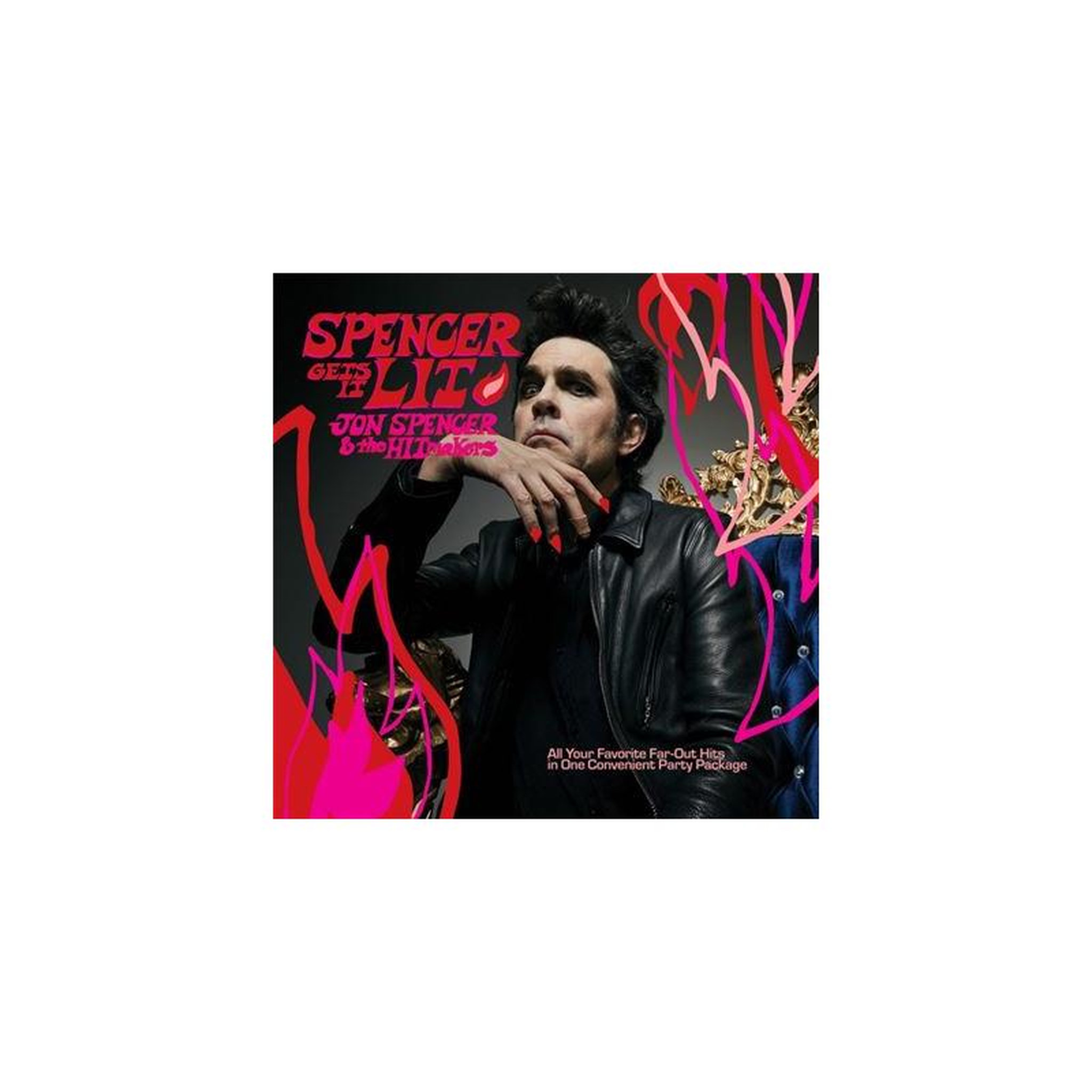 Vinyle lp spencer gets it lit, 150 g, 30 cm, 33 rpm, couleur bronzé