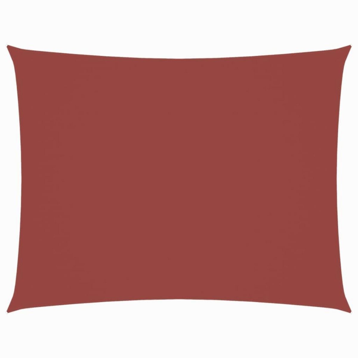 VIDAXL Voile de parasol tissu oxford rectangulaire 2x4 m terre cuite