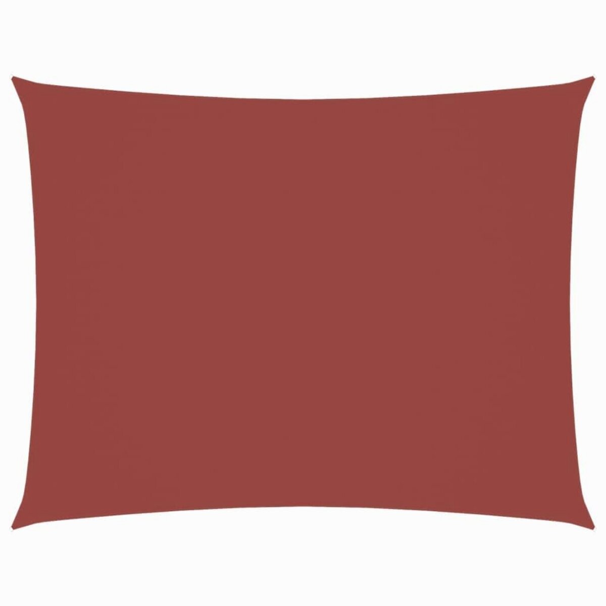 VIDAXL Voile de parasol tissu oxford rectangulaire 2x4 m terre cuite