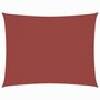 Voir la diapositive 2 : VIDAXL Voile de parasol tissu oxford rectangulaire 2x4 m terre cuite