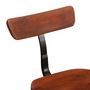 Voir la diapositive 5 : VIDAXL Tabourets de bar lot de 2 49x43x88 cm bois de manguier massif