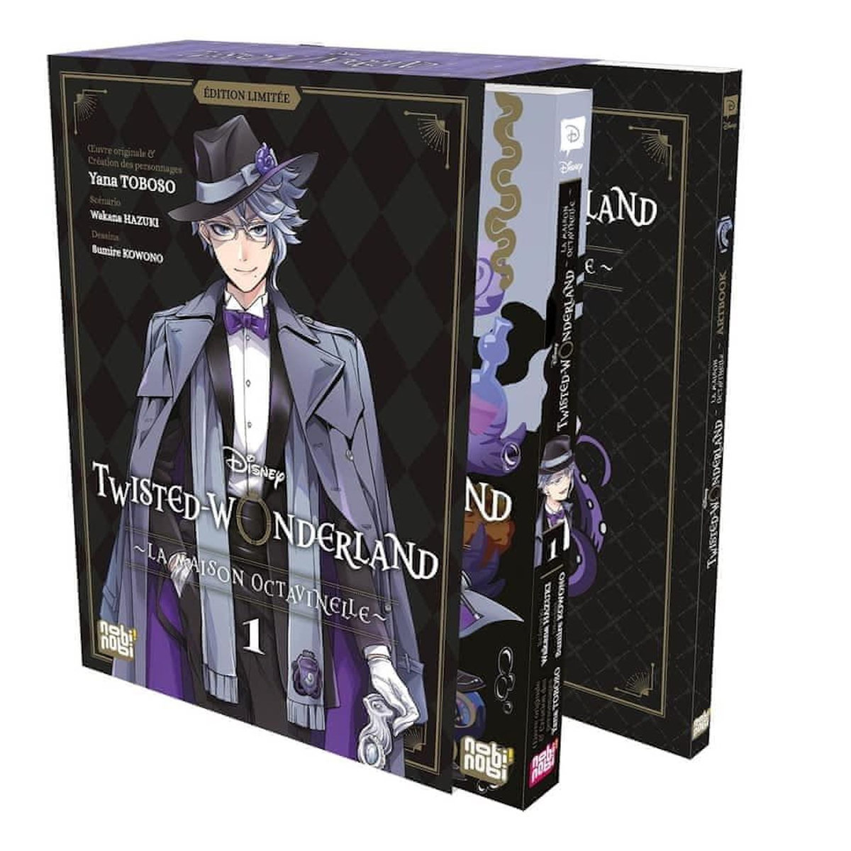 TWISTED-WONDERLAND - LA MAISON OCTAVINELLE TOME 1 . INCLUS UN ARTBOOK DE 40 PAGES AVEC DES ILLUSTRATIONS INEDITES, EDITION COLLECTOR, Toboso Yana