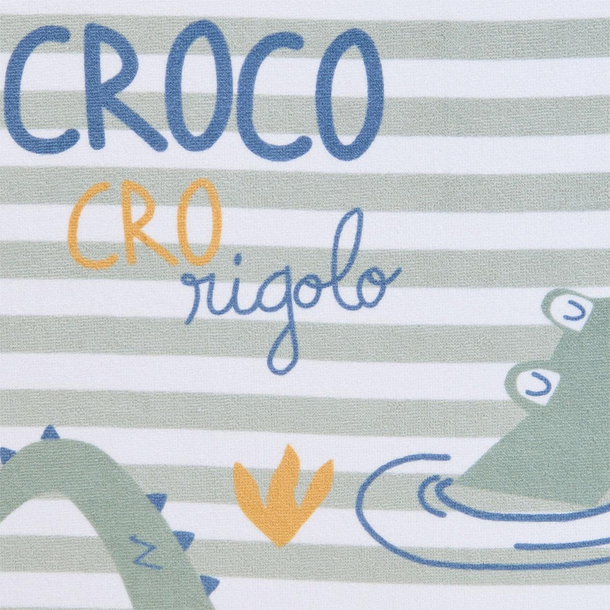 Voir la diapositive 2 : Petit BÃ©guin Serviette de bain bébé crocro rigolo