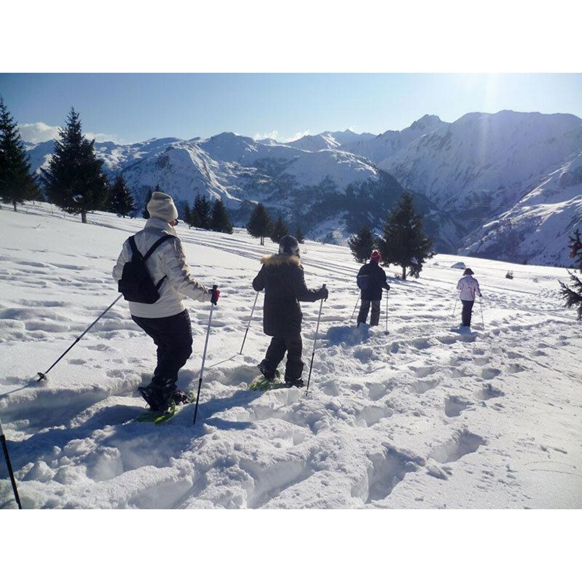 Smartbox Randonnée en raquettes de 2 jours avec un guide près de Val Thorens pour 2 personnes - Coffret Cadeau Sport & Aventure