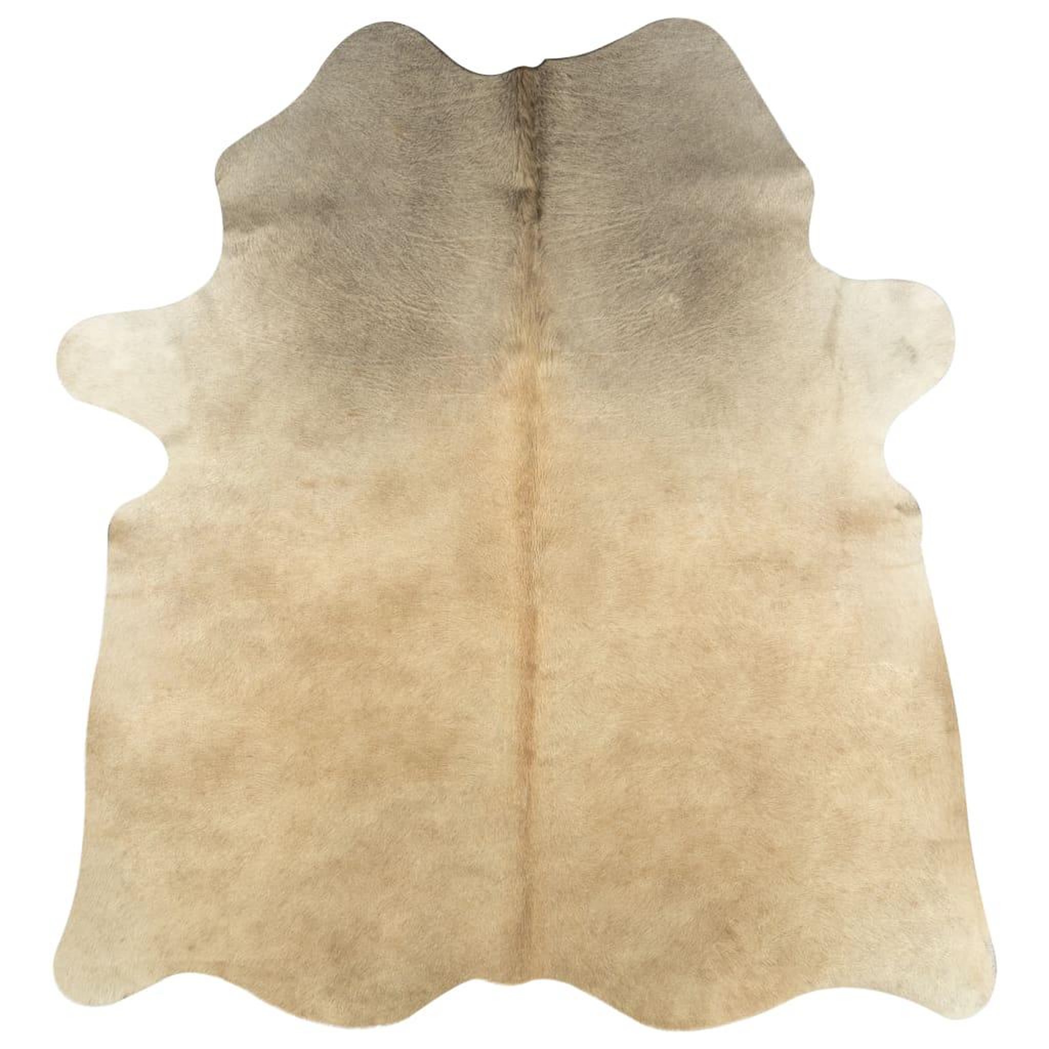 Voir la diapositive 5 : VIDAXL Tapis en peau de vache veritable 150 x 170 cm Beige