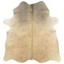 Voir la diapositive 5 : VIDAXL Tapis en peau de vache veritable 150 x 170 cm Beige