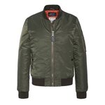 Schott Bomber  Femme Schott Femme JET17W. Coloris disponibles : Vert