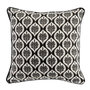 Voir la diapositive 1 : Paris Prix Coussin Déco à Motifs  Esmina  40x40cm Noir