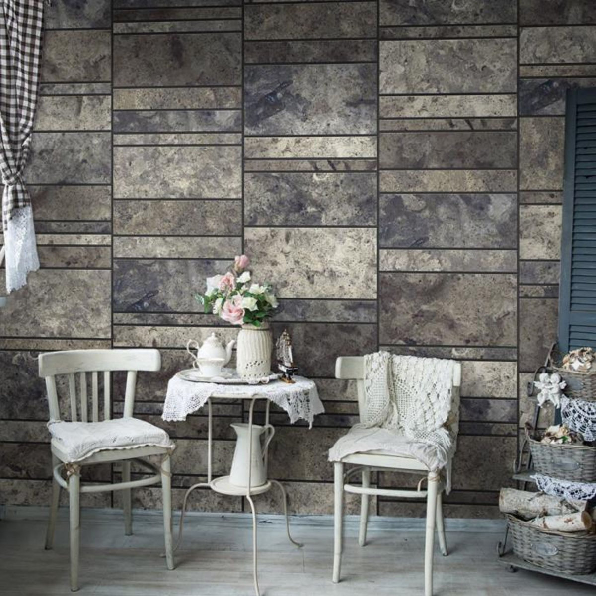 Paris Prix Papier Peint  Stone Clouds  50x1000cm