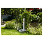 GARANTIA Fontaine Venezia Gris Clair Robinet Nostalgie, Grande Vasque